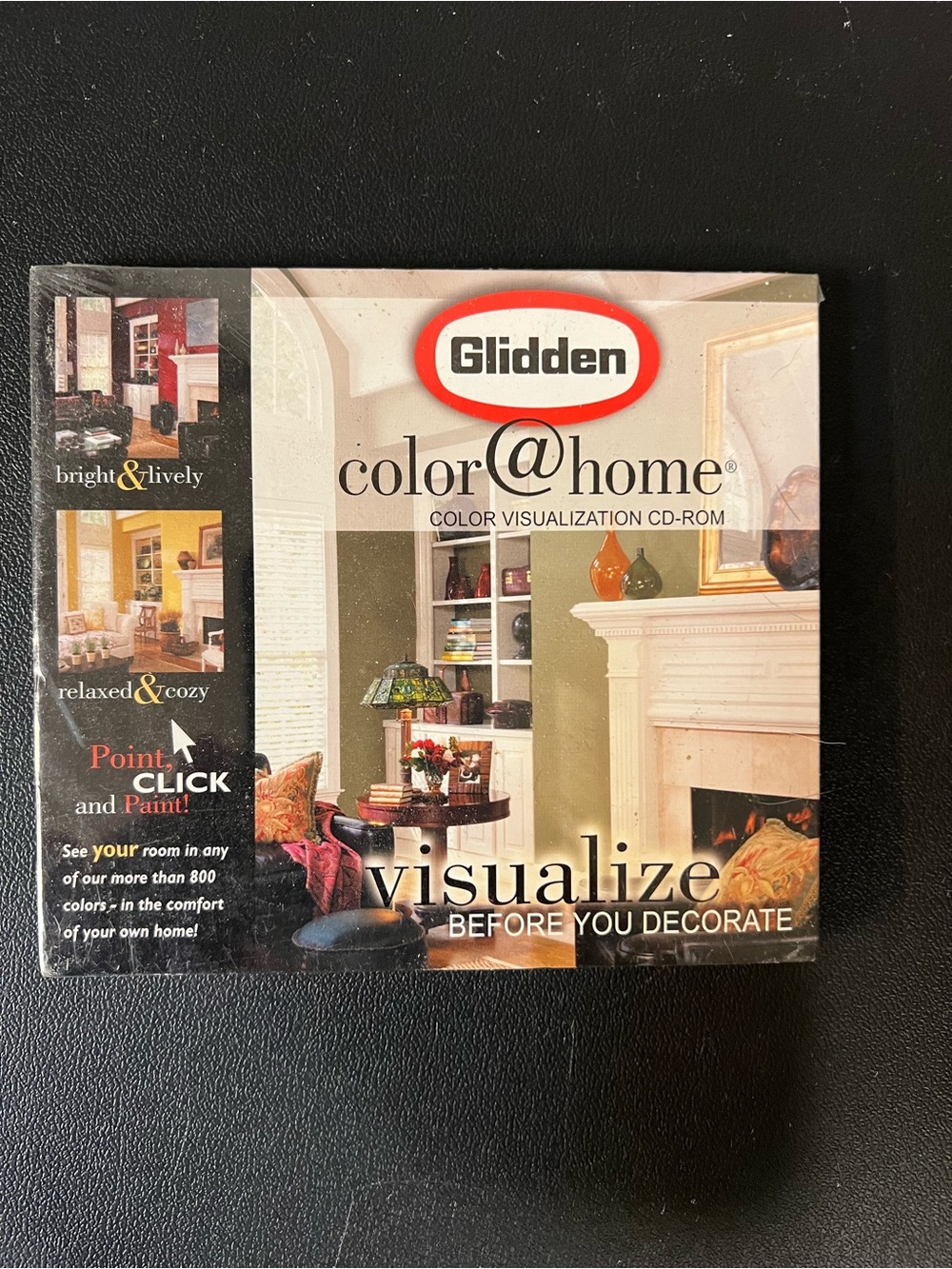 Glidden: Color @ Home II Virtual Paint Software PC CD-ROM for Windows 98/ME/2000
